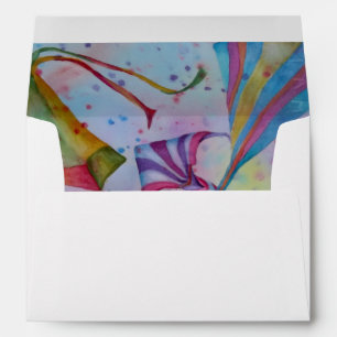 FLYING COLORFUL KITES ENVELOPE