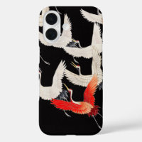 Flying Cranes: Japanese Bird Kimono Art