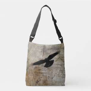 Flying Crow Crossbody Bag