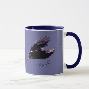 Flying Crow Raven-lovers Drinkware Mug