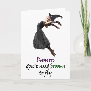 flying dancer card