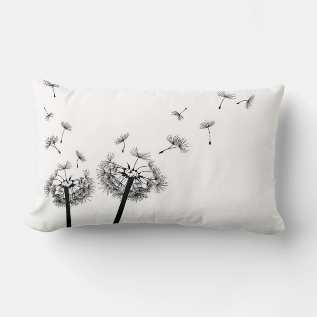 flying dandelion pillow (Front)