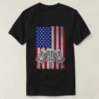 Flying Disc Golf Lover Men Women American Flag 