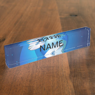 Flying Discs Nameplate