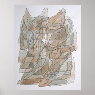 Flying Dolphin Poster