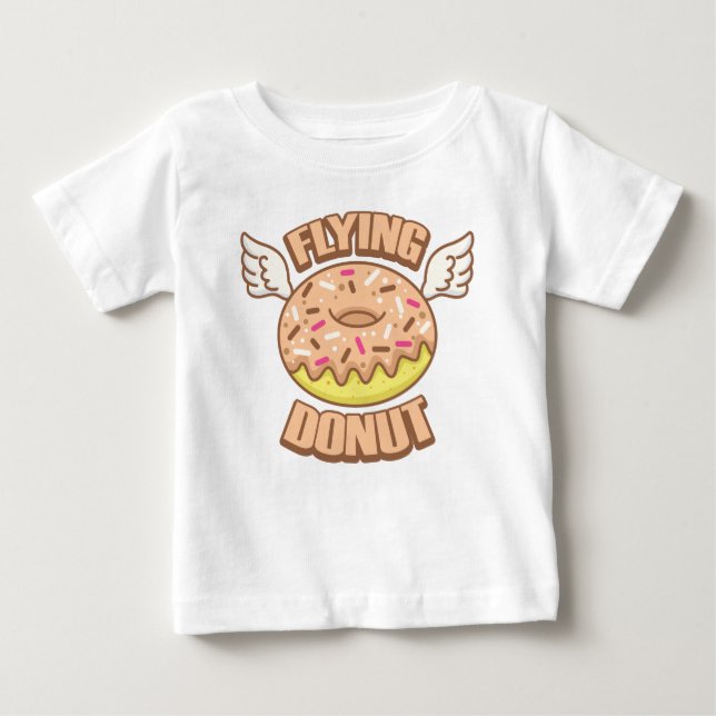 Flying doughnut baby  T-Shirt (Front)