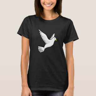 Flying Dove Hope Peace Freedom Love Symbol T-Shirt