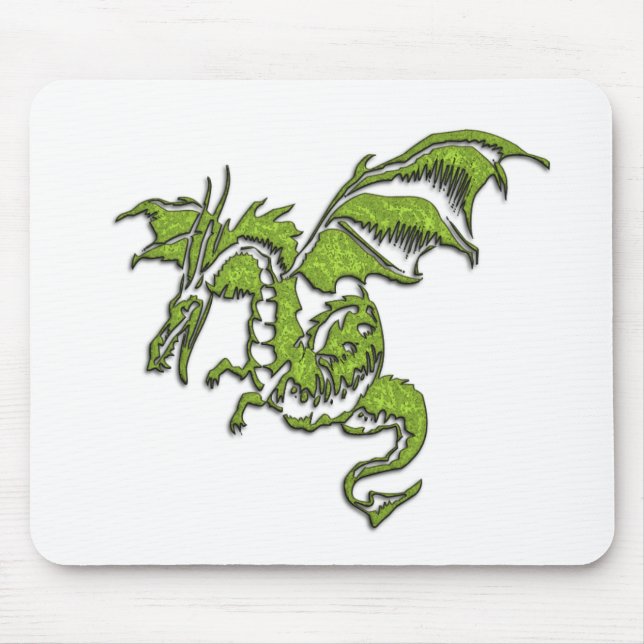 Flying Dragon Design Mouse Pad (Front)