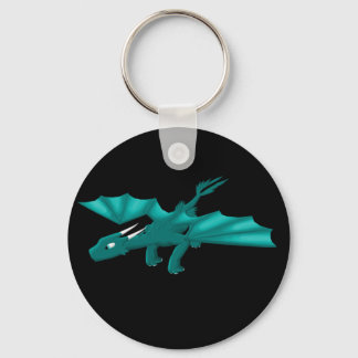 flying dragon key ring