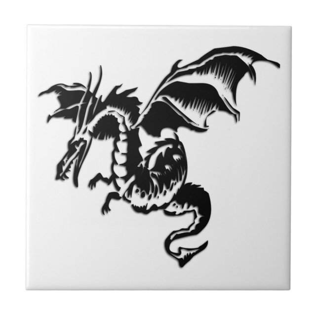Flying Dragon Tile (Front)
