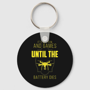 Flying Drone Is My Game Key Ring
