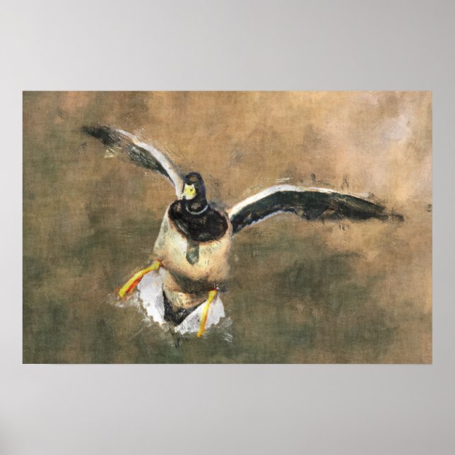 Flying Duck Poster (Front)