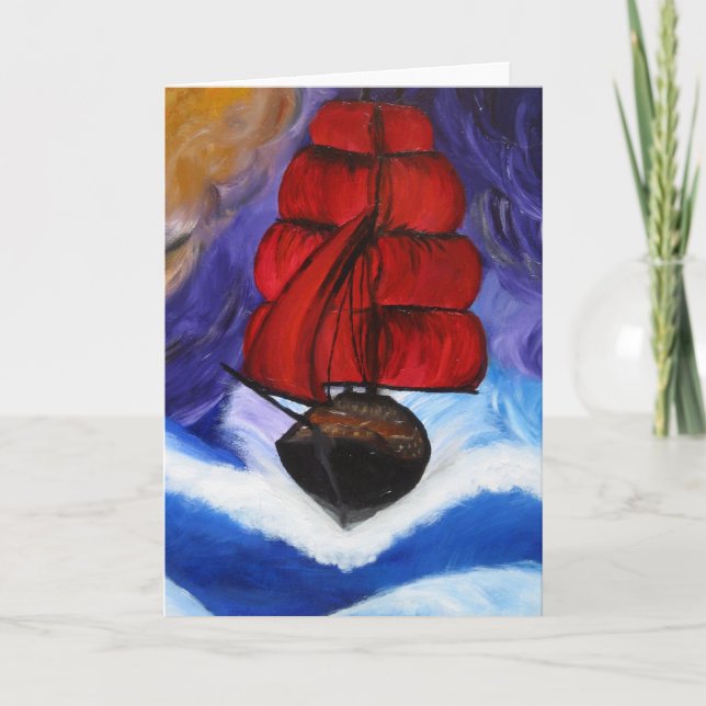 Flying Dutchman - Greeting Card (Front)