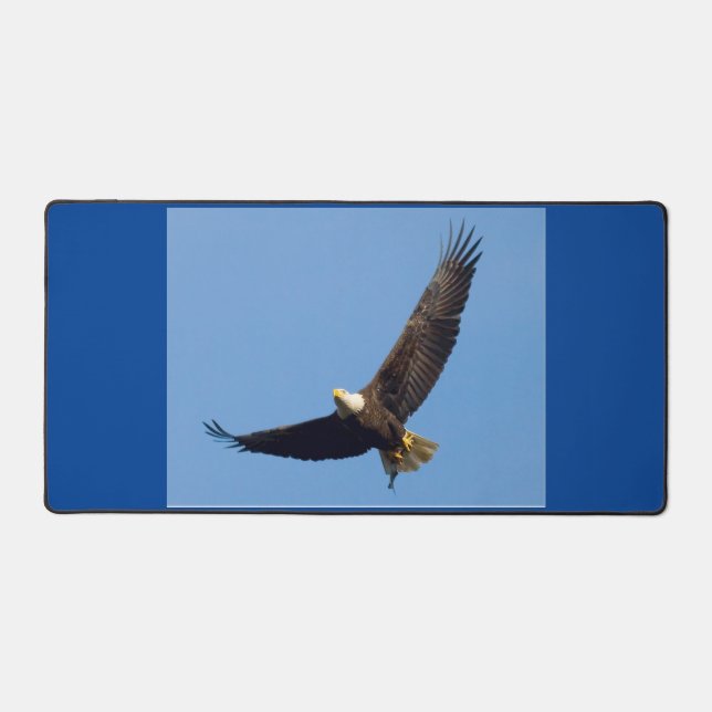 Flying Eagle Desk Mat (Front)
