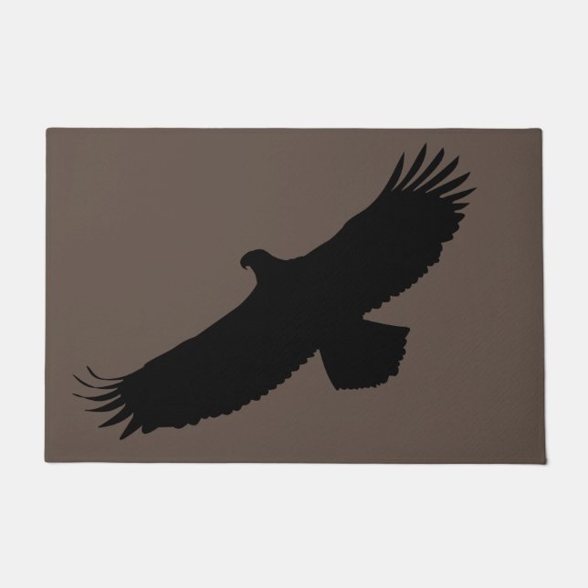 Flying Eagle Doormat - Choose Colour (Front)