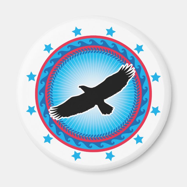 Flying Eagle Magnet (Front)