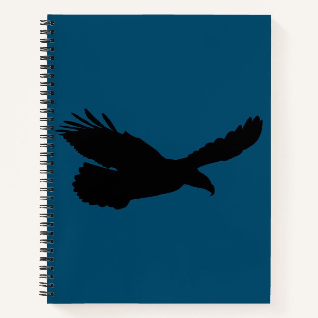 Flying Eagle Notebook - Choose Colour (Front)