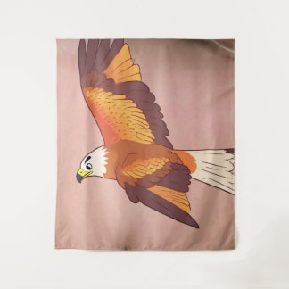 Flying eagle tapestry