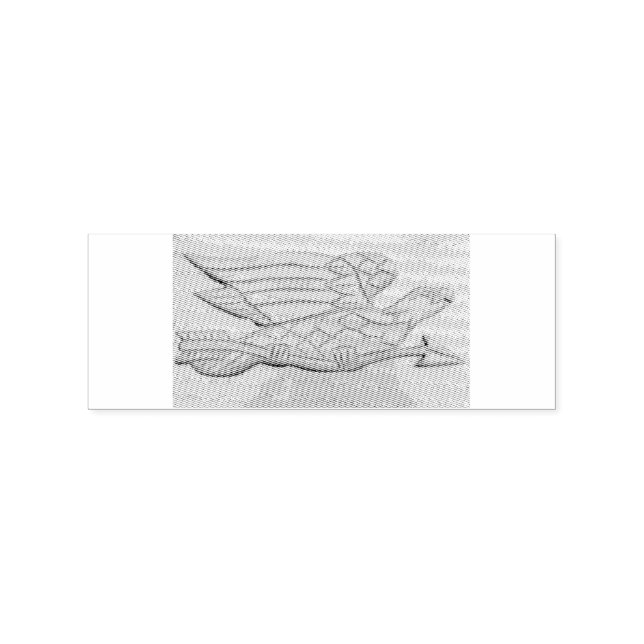Flying eagle Thunder_Cove Rubber Stamp (Imprint)
