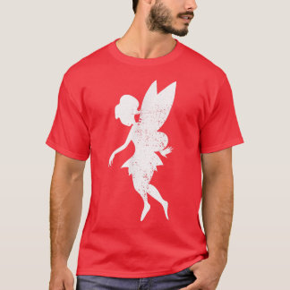 Flying Fairy Funny Fairies Goth Aesthetics Grunge  T-Shirt