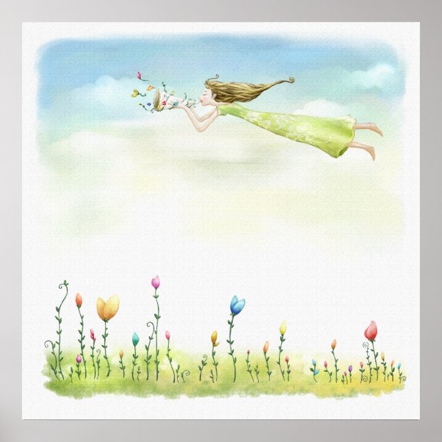 flying fairy poster (Front)