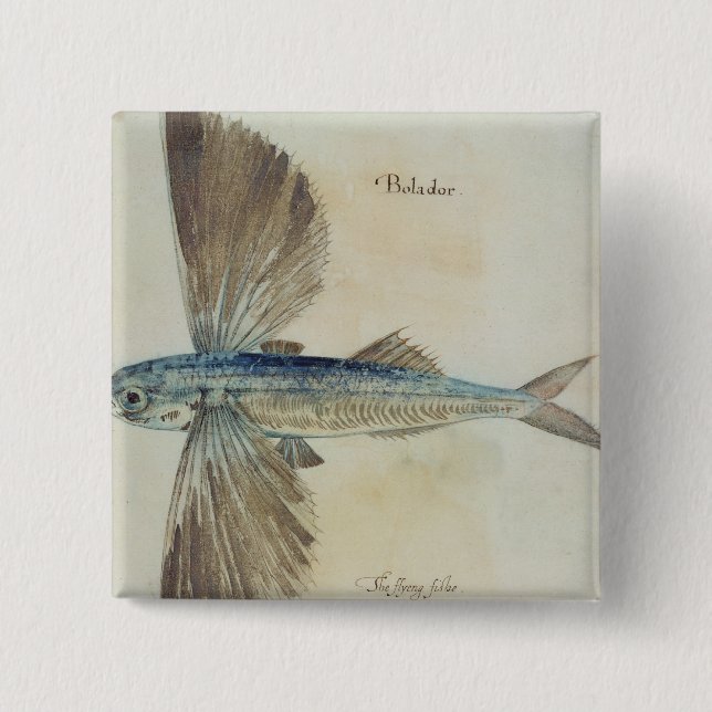 Flying-Fish 15 Cm Square Badge (Front)