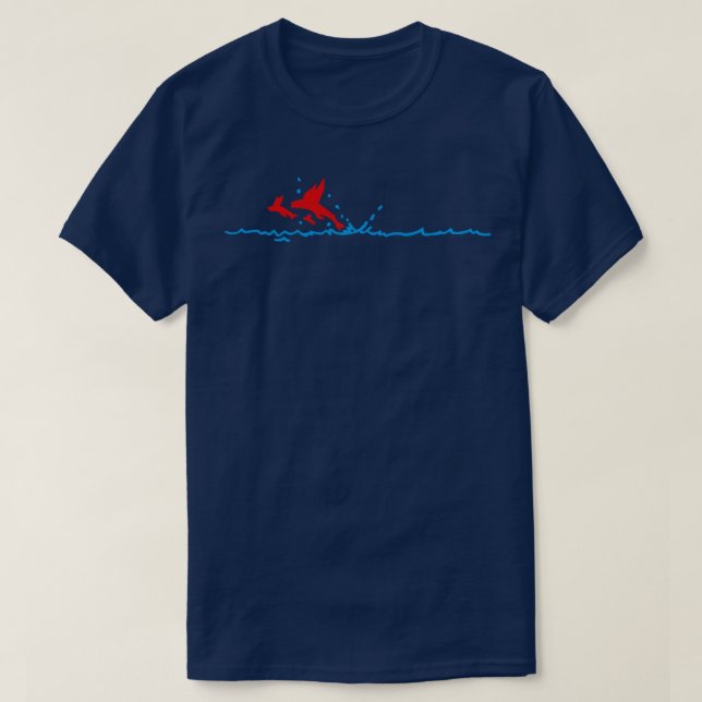 flying fish (2c)  1  T-Shirt (Design Front)
