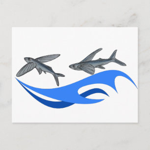 Flying Fish (Exocet) Postcard