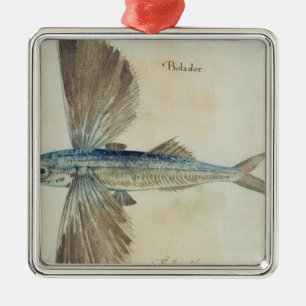 Flying-Fish Metal Tree Decoration