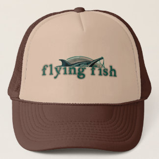 Flying fish theme character hat