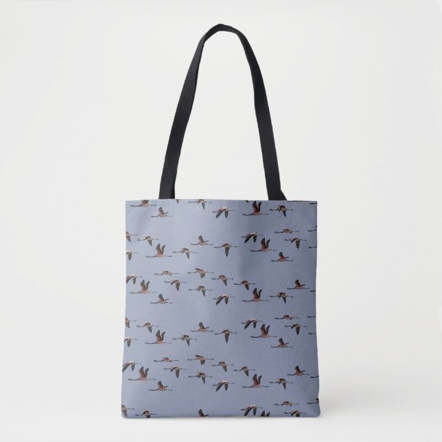 Flying Flamingos All Over Print Bag (Front)