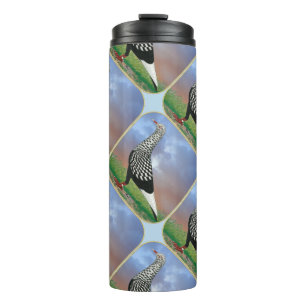 Flying Flight Pigeon and Clouds Thermal Tumbler