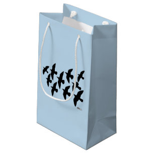 Flying Flight Pigeons Small Gift Bag
