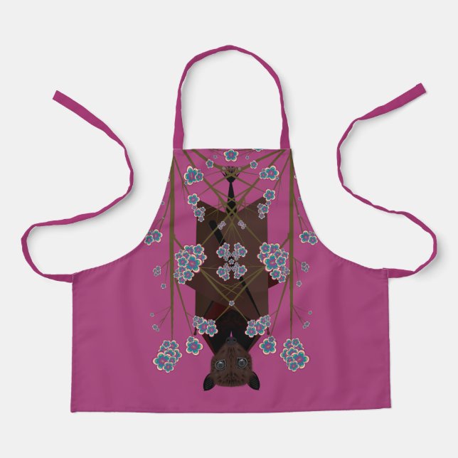 Flying Fox Boysenberry Small Apron (Front)