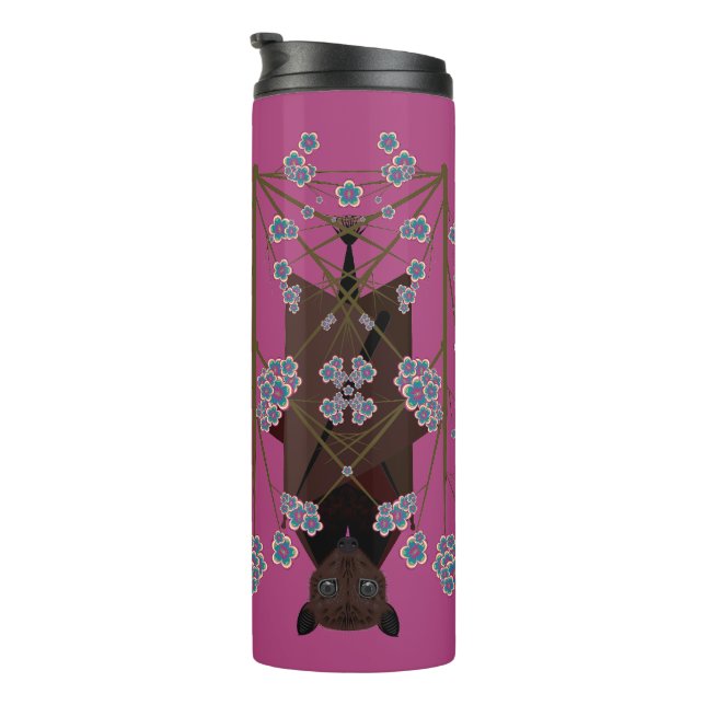 Flying Fox Boysenberry Thermal Travel Tumbler (Rotated Right)