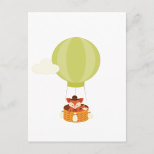 "Flying" Fox I Postcard