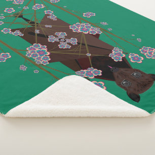 Flying Fox Jade Sherpa Blanket (3 Sizes)