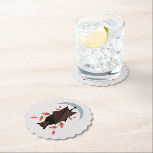 Flying Fox Paper Coasters
