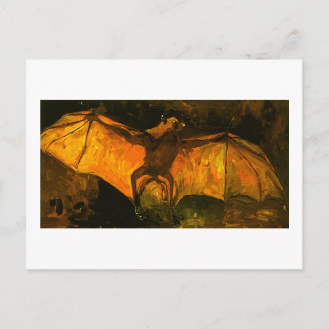 Flying Fox Van Gogh Fine Art Painting Postcard (Front)