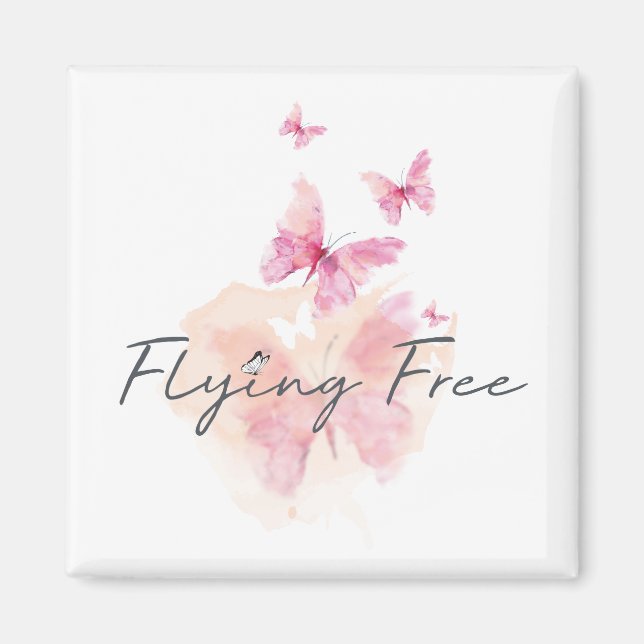 Flying Free Magnet (Front)