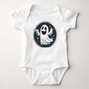 Flying Ghost  Baby Bodysuit
