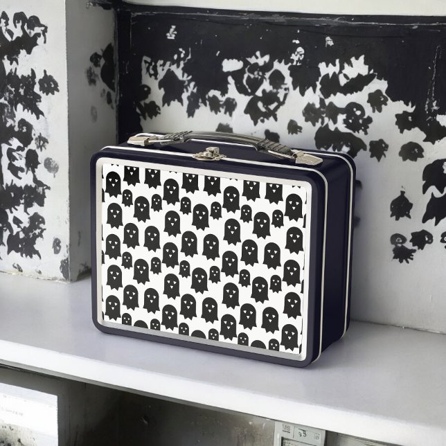 Flying Ghost Metal Lunch Box (lunchbox)