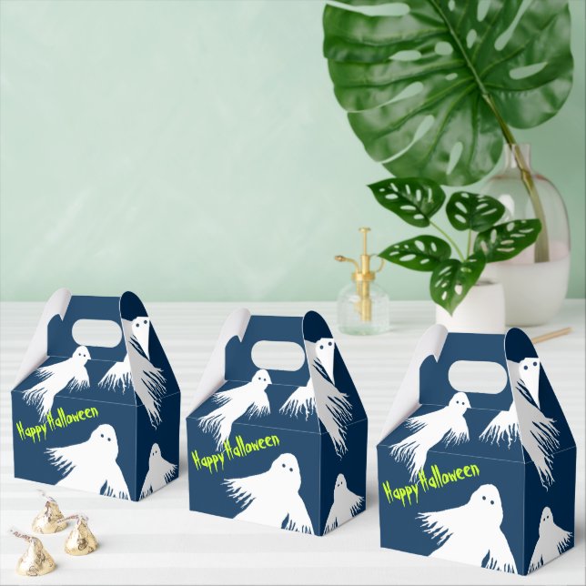 Flying Ghosts Trick or Treat Goodie Box (Multiple)