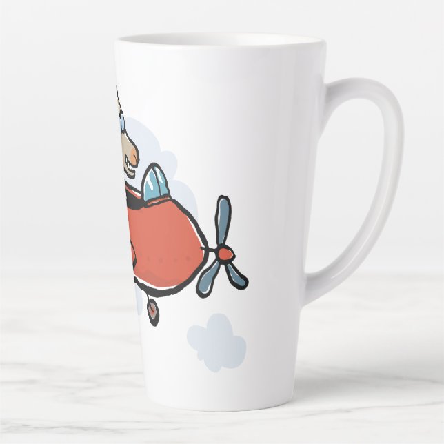 flying goat latte mug (Right)