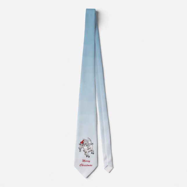 Flying Goat's Merry Christmas Tie (Front)