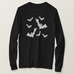 Flying Gothic Vampire Bats T-Shirt