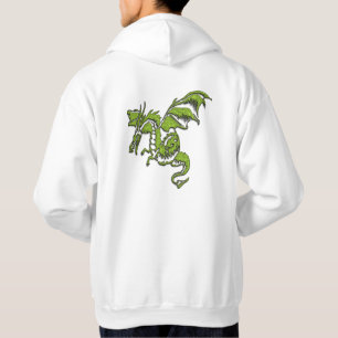Flying Green Dragon Hoodie