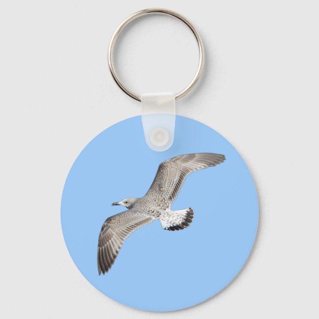 Flying gull key ring (Front)
