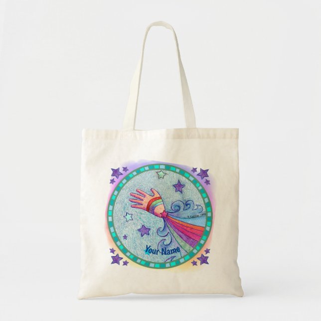 Flying Hand  Tote Bag (Front)