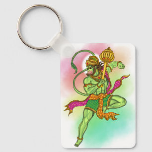 Flying Hanuman Keychain